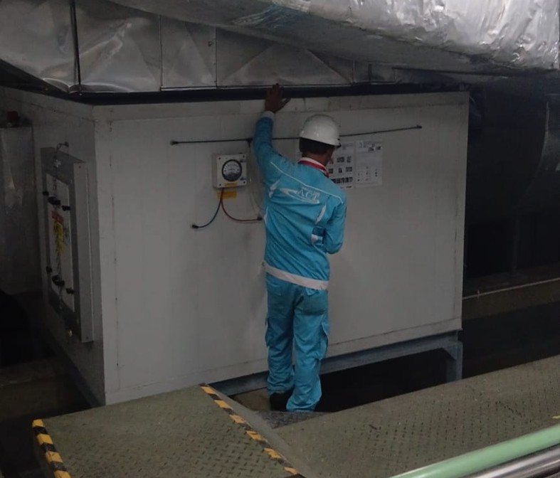 Instalasi VRF System untuk Pusat Perbelanjaan di Bekasi