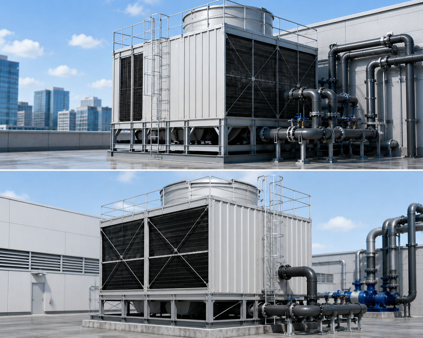 Cooling Tower profesional untuk industri dan gedung oleh AMIN COOL TEKNIK