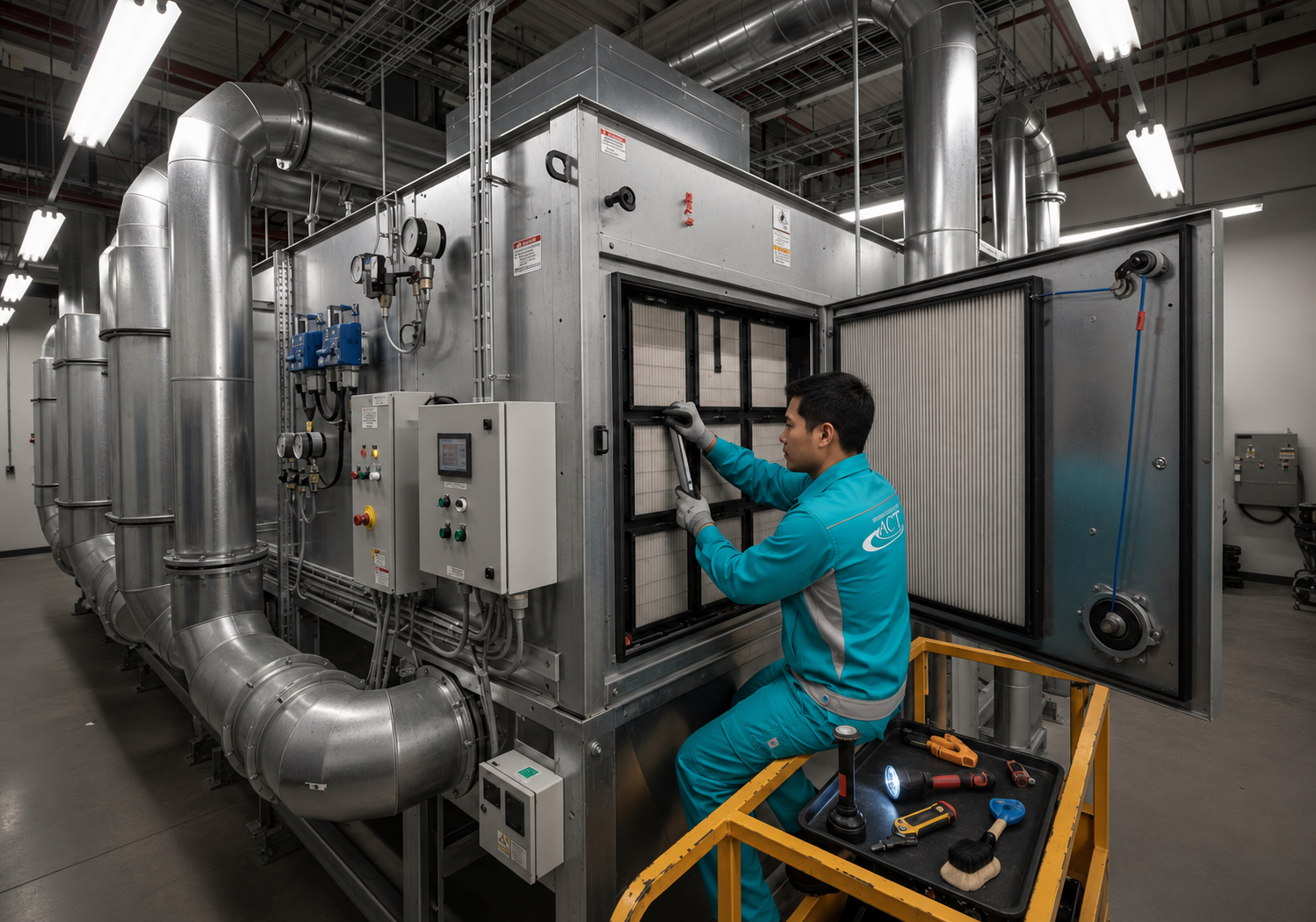 Solusi HVAC Profesional untuk Industri dan Gedung - AMIN COOL TEKNIK