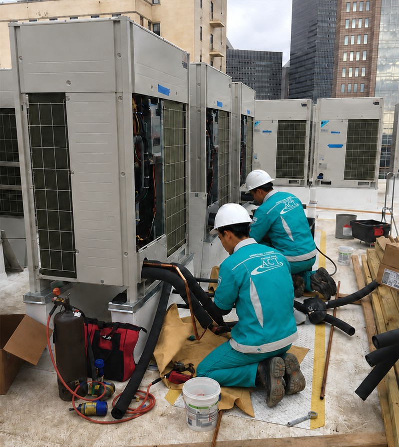 Instalasi VRF System untuk Apartemen Premium di Bekasi