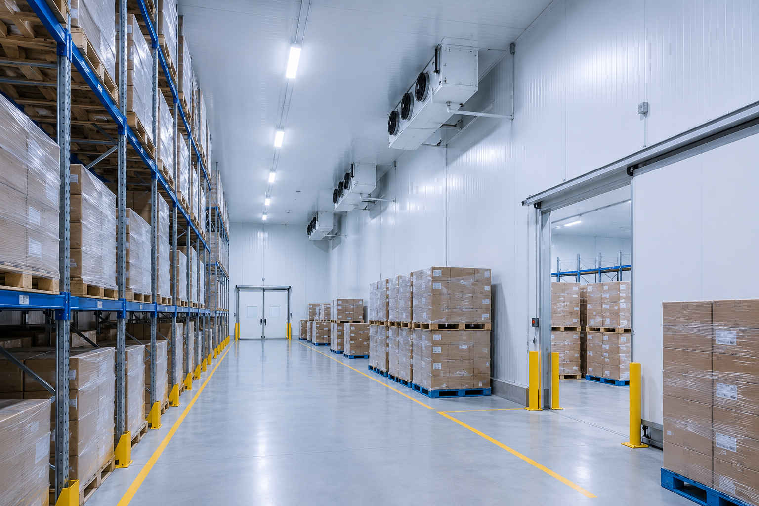 Instalasi Cold Storage untuk Gudang Logistik di Bekasi